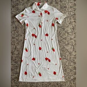 Vintage Strawberry Dress